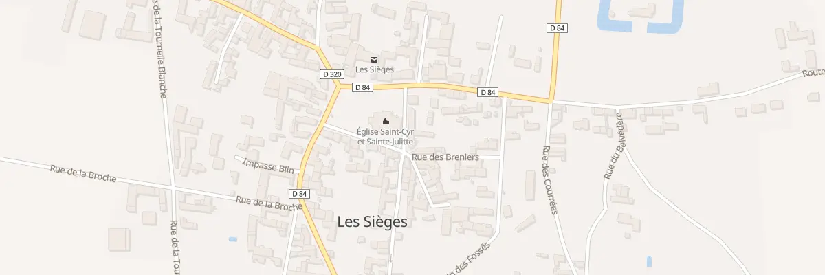 Plan du 9 Pl de l’Eglise aux Sièges