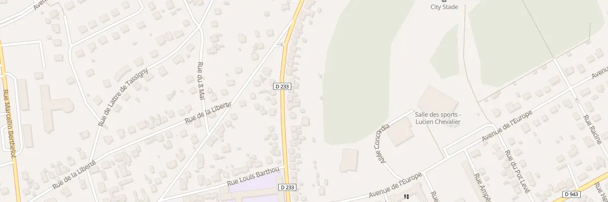 Plan du 32 Rue du 4 Septembre à Migennes