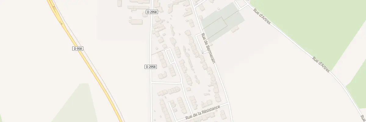 Plan du 28 Rue du 8 Mai 1945 à Famars