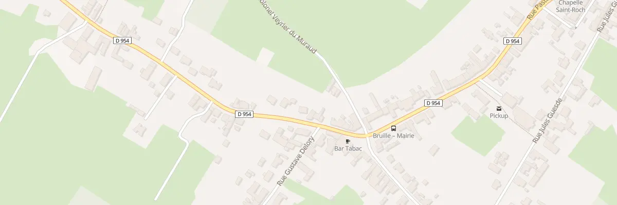 Plan du 100 Rue Jean Jaurès à Bruille-Saint-Amand