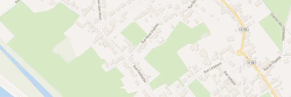 Plan du 6 Rue René Dupriez à Hergnies
