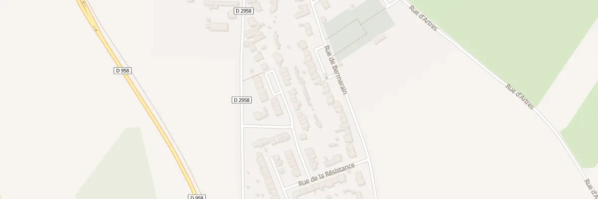 Plan du 24 Rue du 8 Mai 1945 à Famars
