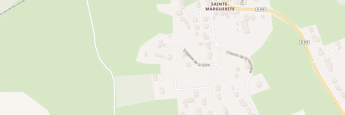 Plan du 3 Imp de la Dore à Escoutoux