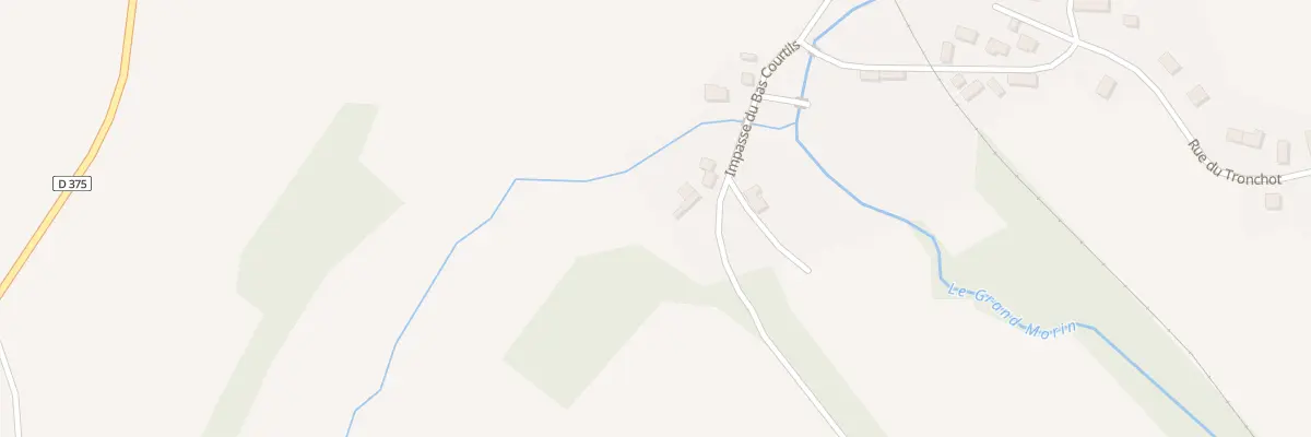 Plan du 6 Imp du Bas Courtils à Neuvy
