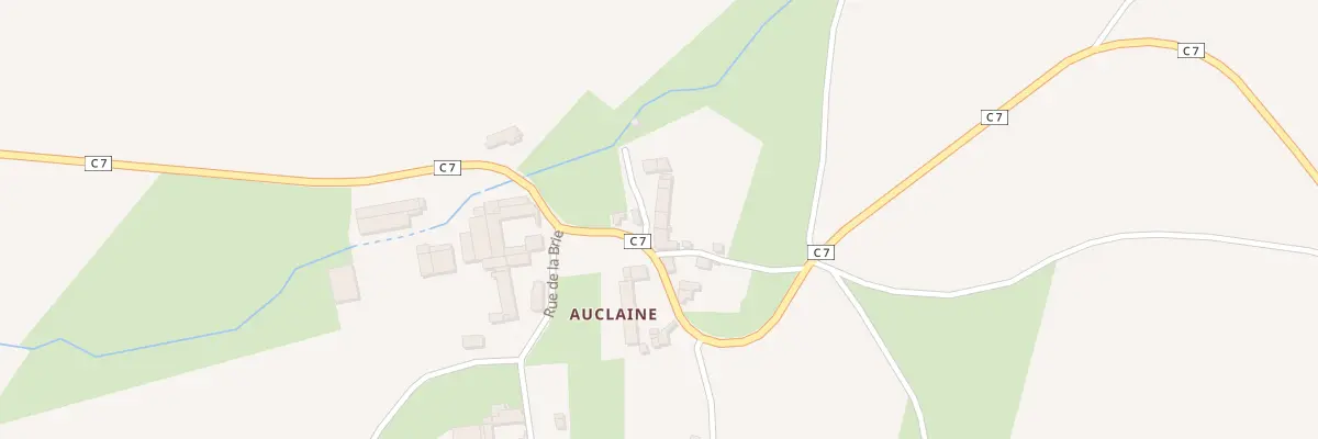 Plan du 4 Che du Rû à Montlevon