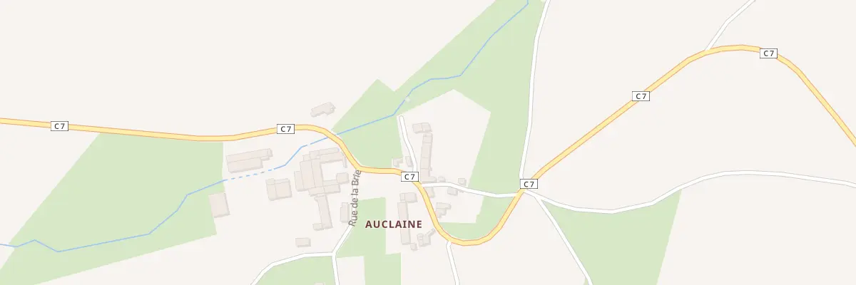 Plan du 8 Che du Rû à Montlevon