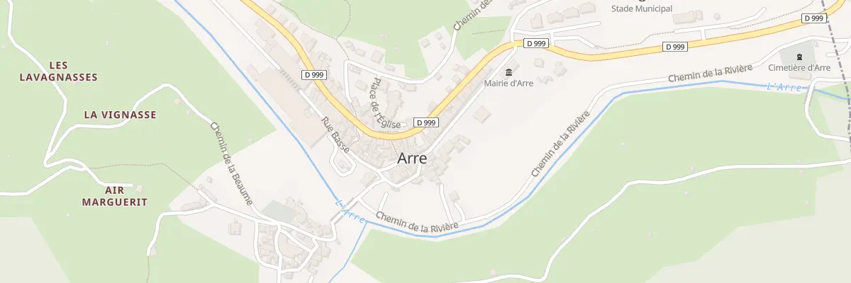 Plan du 5024 Rte de l’Aveyron à Arre