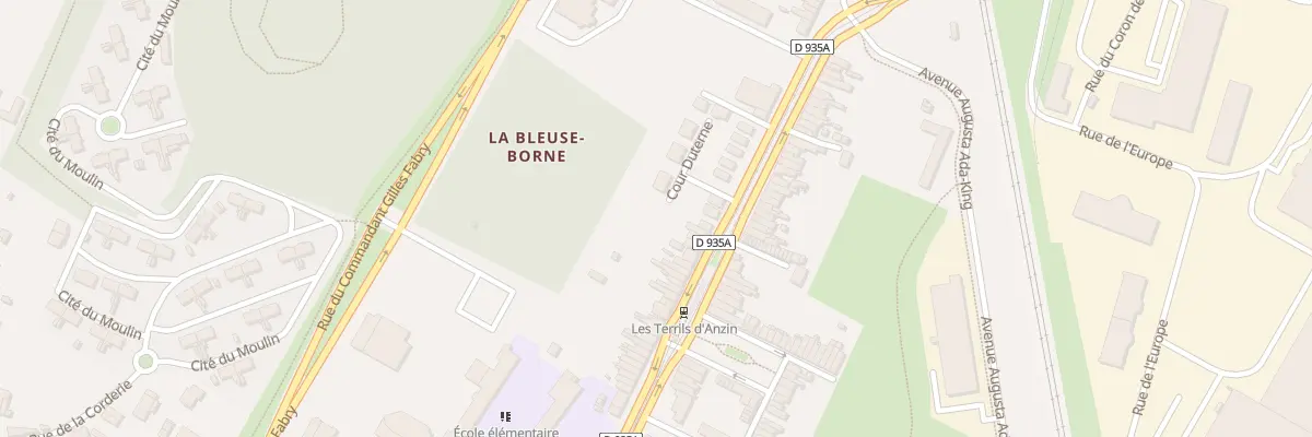 Plan du 314 Rue Jean Jaures à Anzin