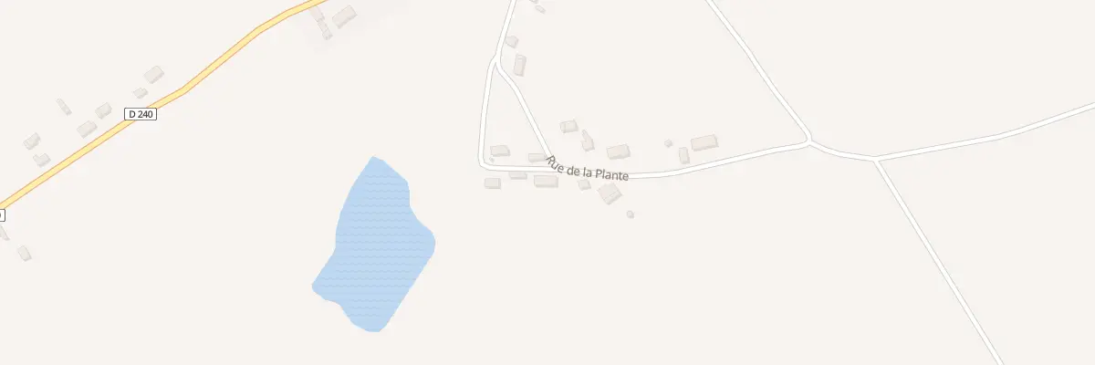 Plan du 14 Rue de la Plante à Lucenay-lès-Aix