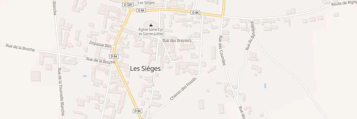 Plan du 7 Imp Brunot aux Sièges