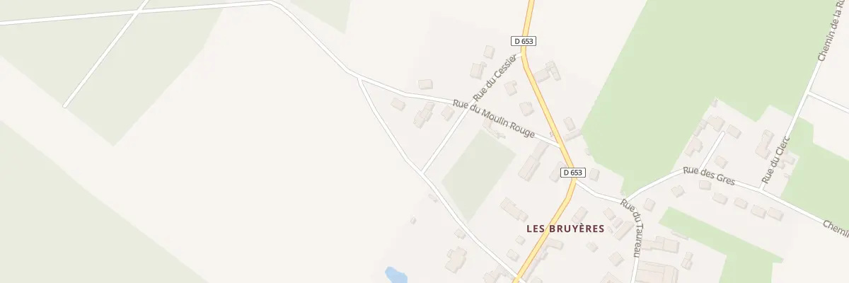 Plan du 3 Rue du Moulin Rouge à Chavignon