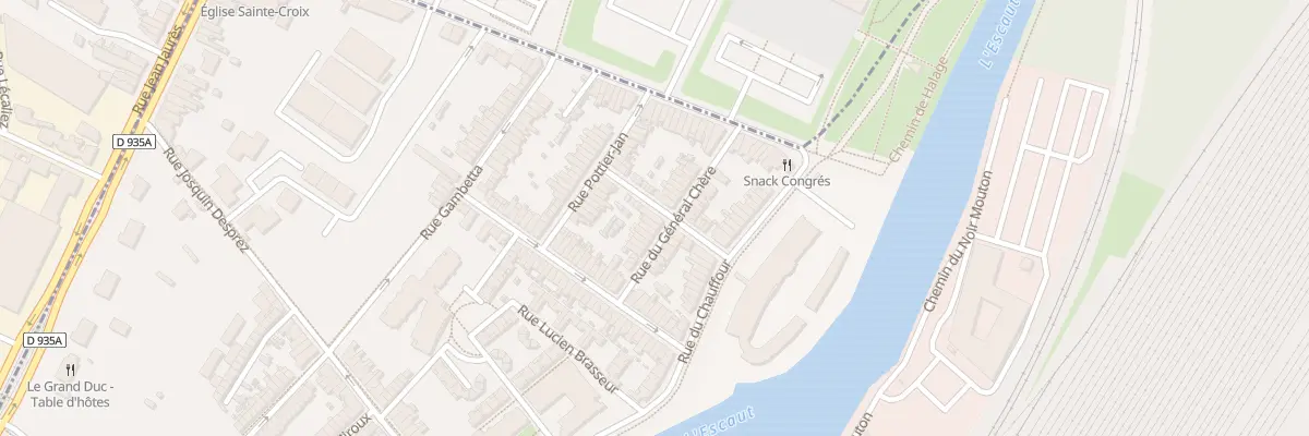 Plan du 15 Rue du Général Chéré à Valenciennes
