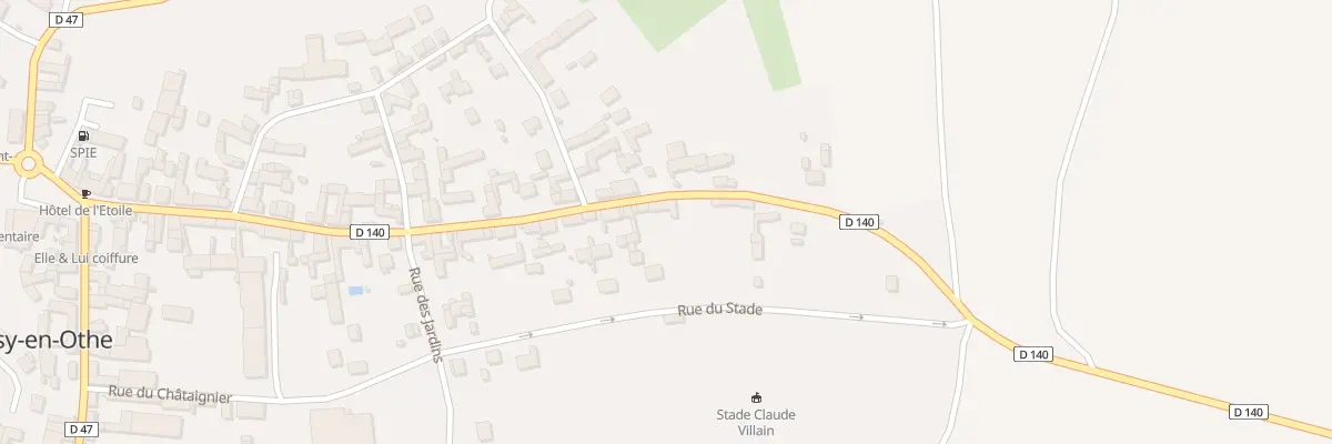 Plan du 47 Rue St Julien à Bussy-en-Othe
