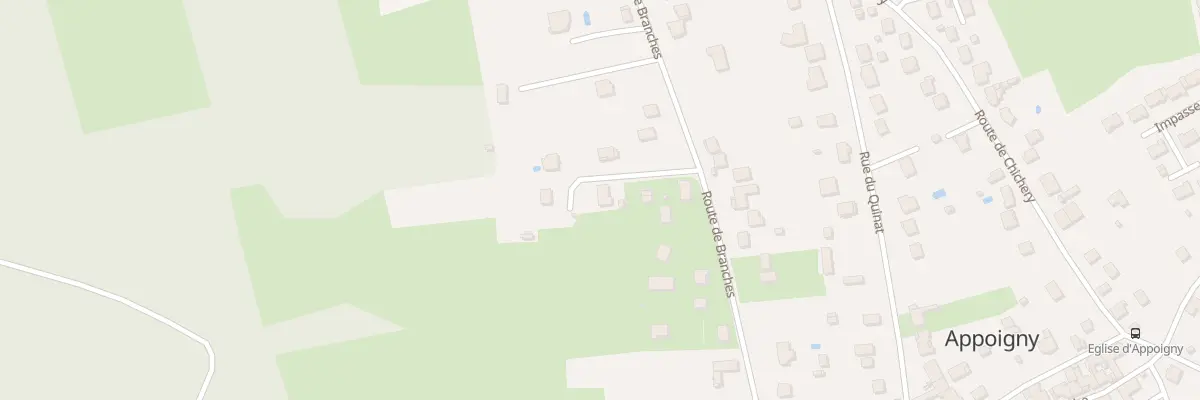 Plan du 6 Che de la Folle Pensée à Appoigny