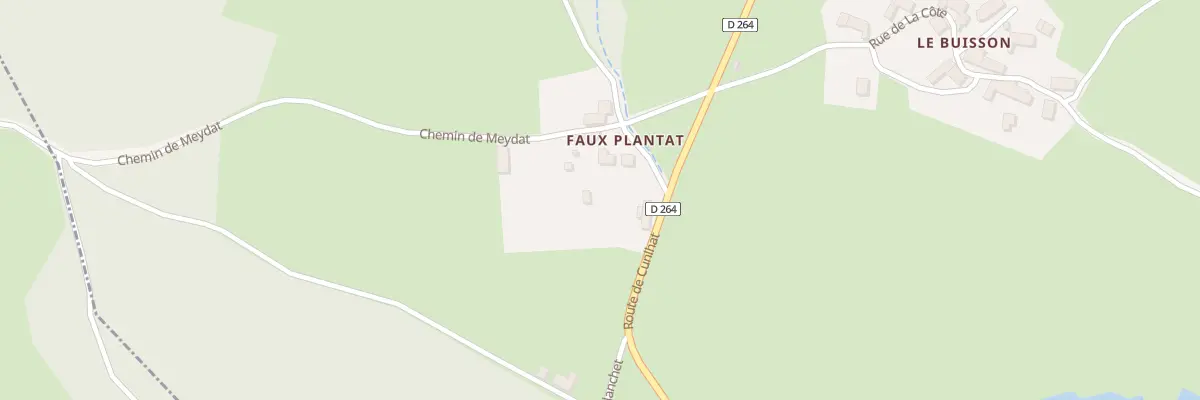 Plan du 3 Rue des Mésanges à Échandelys