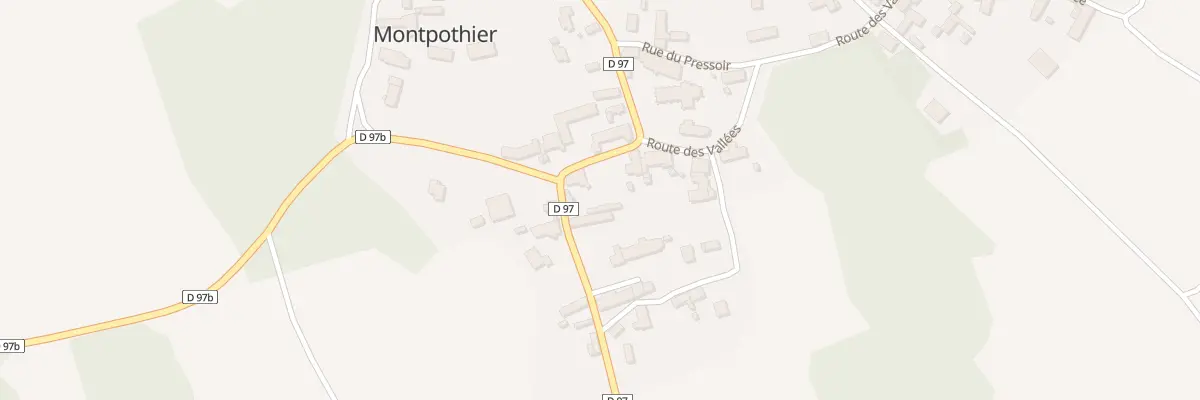 Plan du 175 Rue de l’Eglise à Montpothier