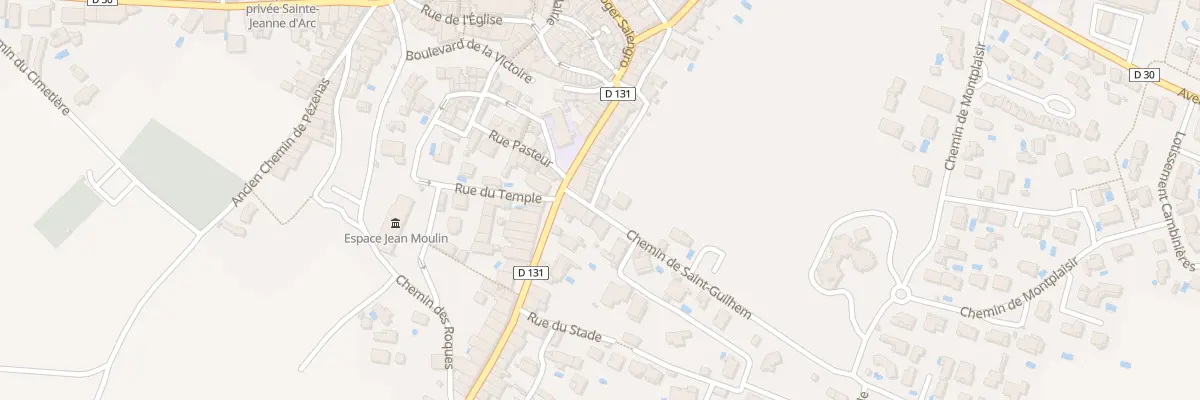 Plan du 5223 Le Village à Saint-Pargoire
