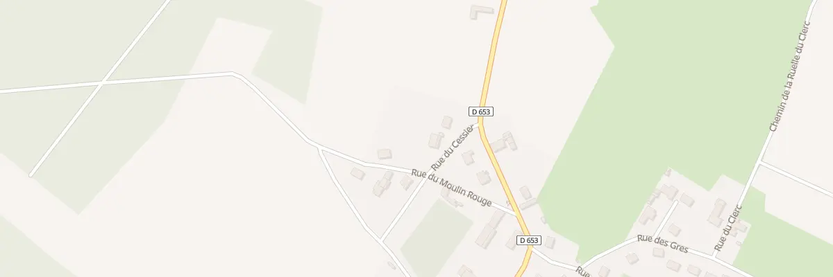 Plan du 1 Rue du Cessier à Chavignon