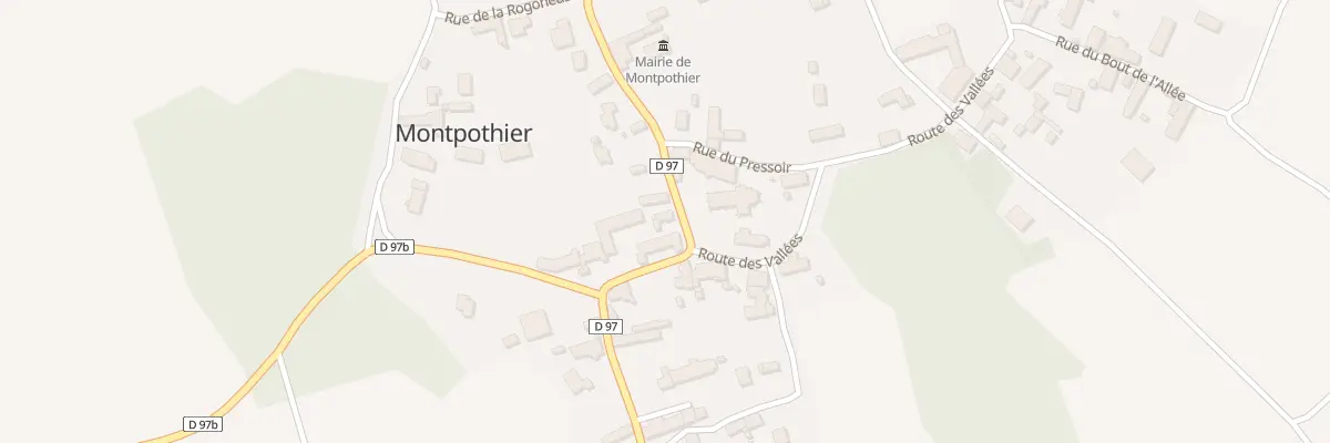 Plan du 76 Rue de l’Eglise à Montpothier