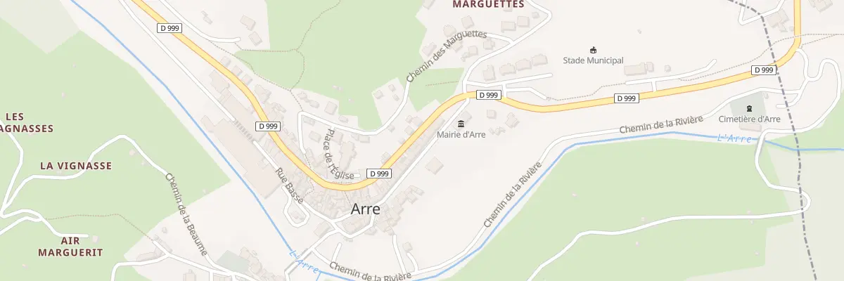 Plan du 503 Rte de l’Aveyron à Arre
