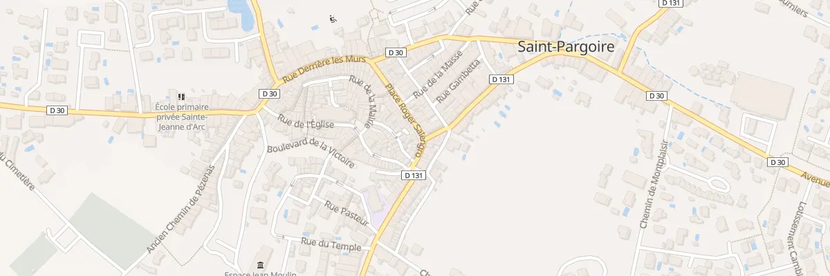 Plan du 31 Pl Roger Salengro à Saint-Pargoire
