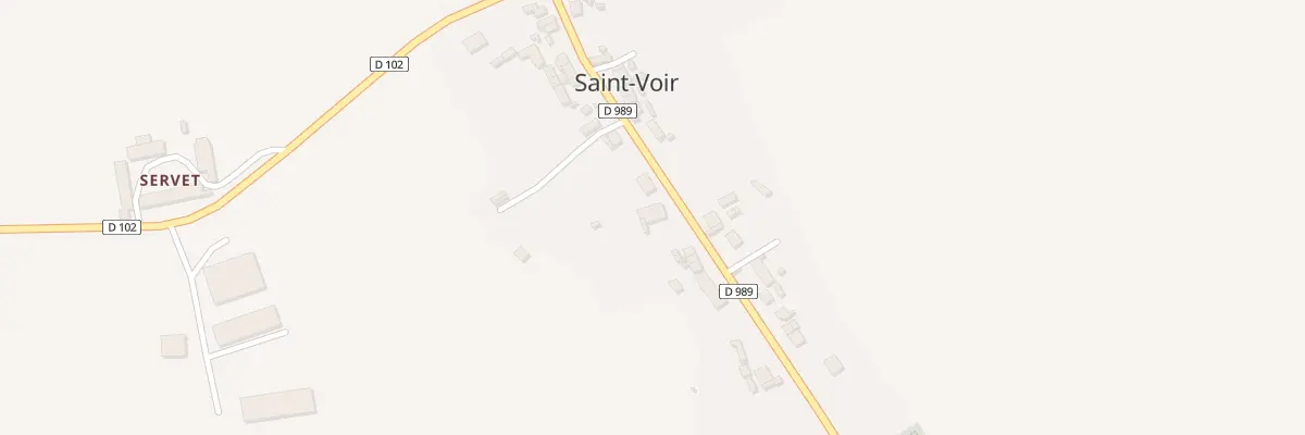 Plan du 5045 Rte de Jaligny-Sur-Besbre à Saint-Voir