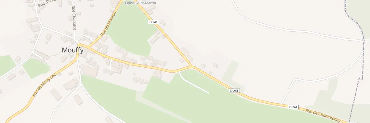 Plan du 14 Rue de Charentenay à Mouffy