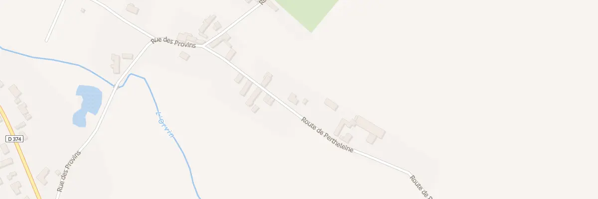 Plan du 3B Rte de Pertelaine à Soligny-les-Étangs