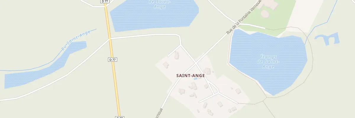Plan du 1 Les Etangs de Saint Ange à Bussy-en-Othe