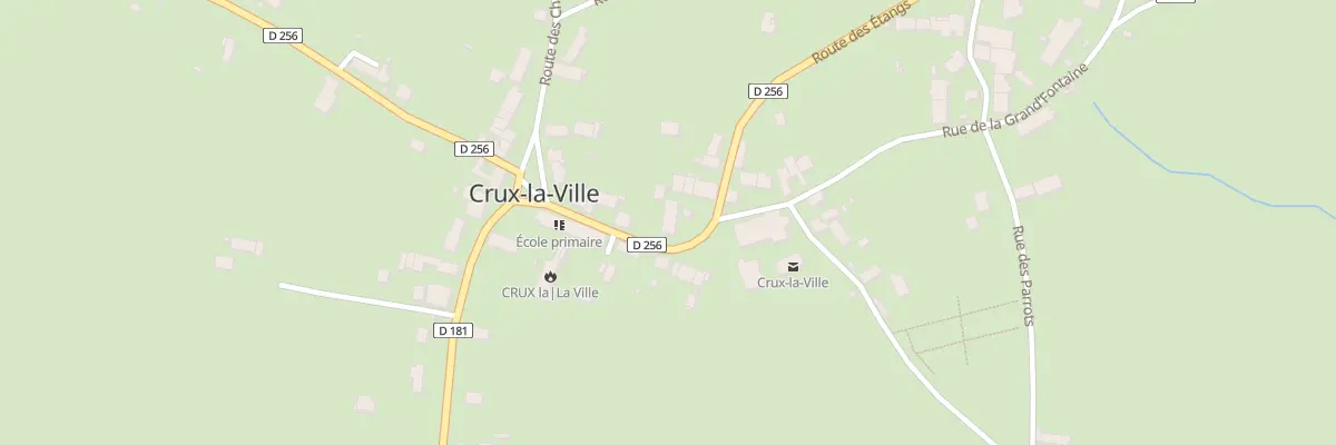 Plan du 9 Pl de la Mémoire à Crux-la-Ville