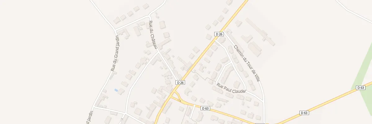 Plan du 5 Rue de Monceau à Couvron-et-Aumencourt