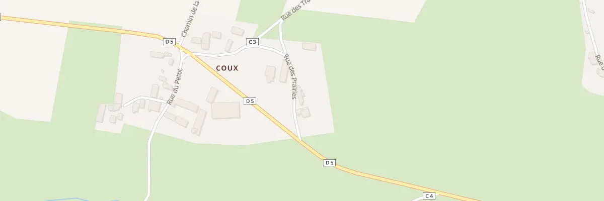 Plan du 18 Coux à Moraches