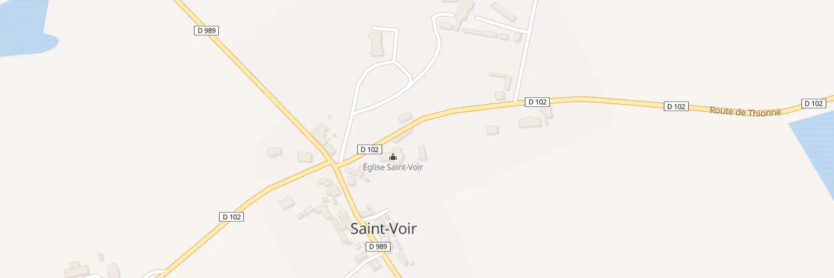 Plan du 5018 Le Bourg à Saint-Voir