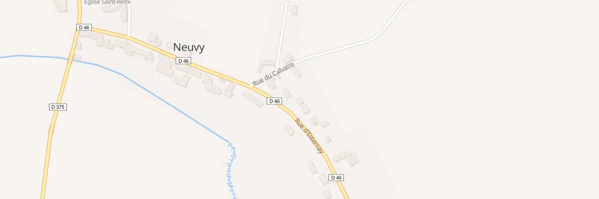 Plan du 19 Rue d’Esternay à Neuvy