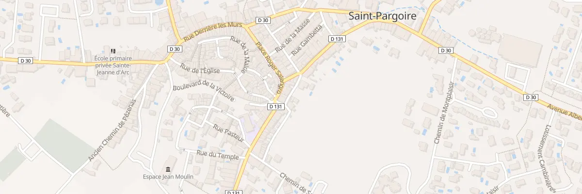 Plan du 6018 Rue des Lierres à Saint-Pargoire