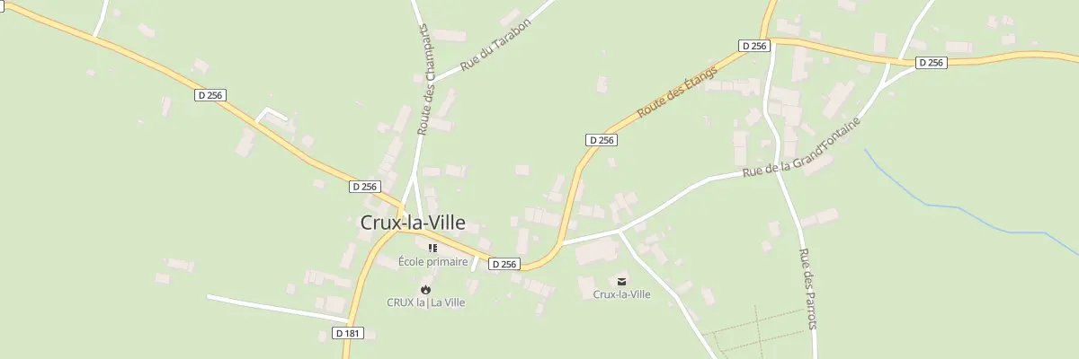 Plan du 5 Pl de la Mémoire à Crux-la-Ville