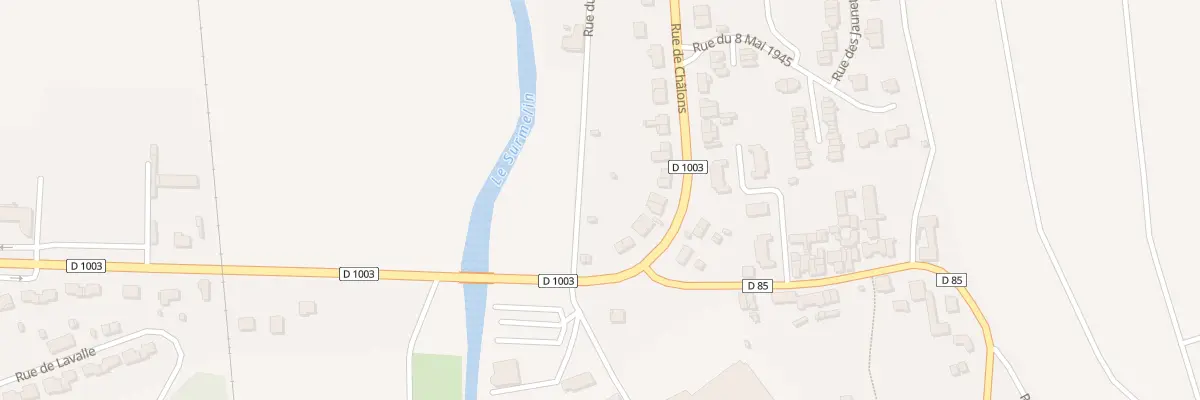 Plan du 11 Rue de Chalons à Crézancy
