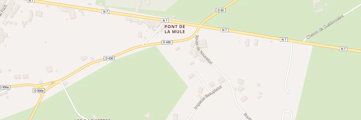 Plan du 26 Pont de la Mule à Saint-Gérand-le-Puy