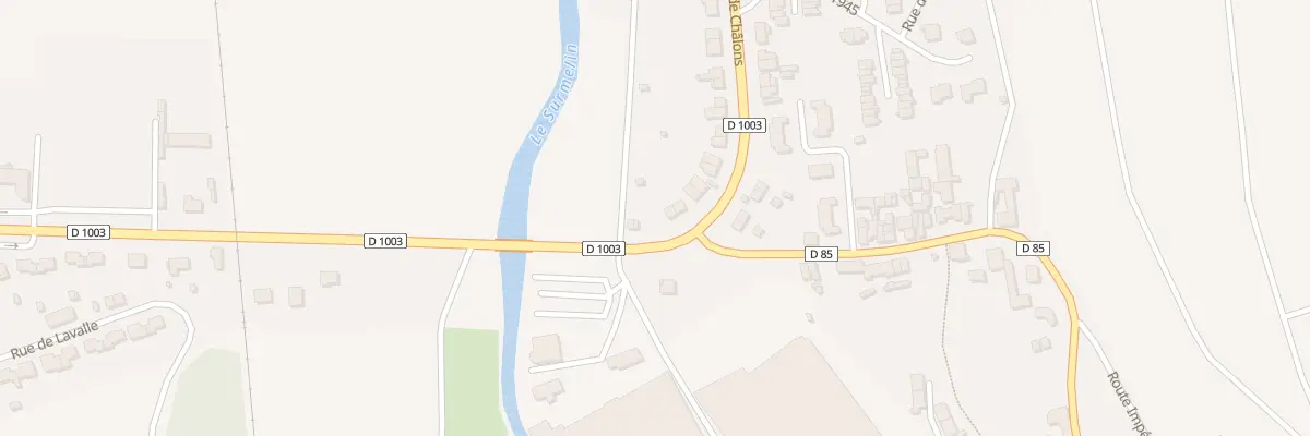 Plan du 1 Rue de Chalons à Crézancy