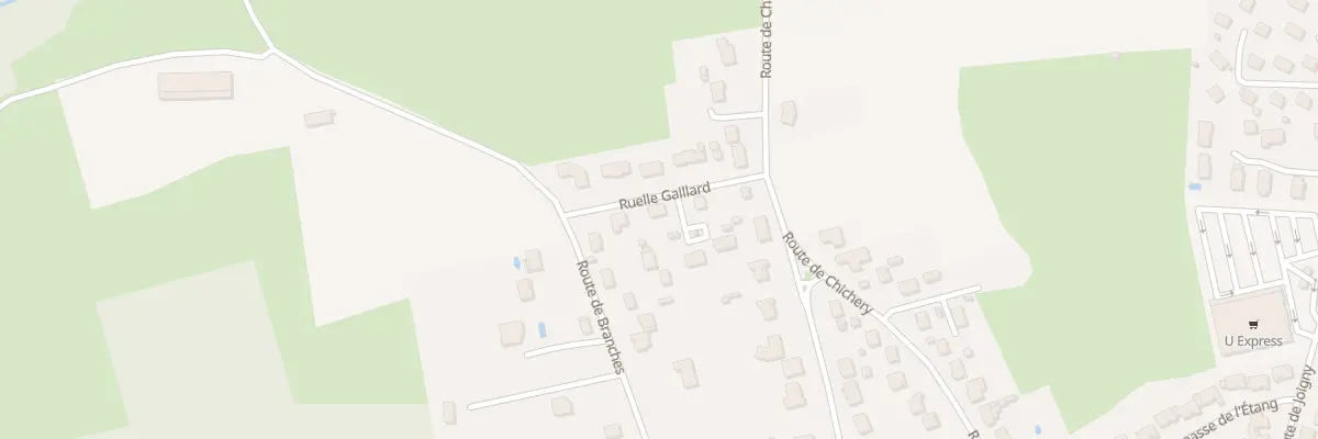 Plan du 9 Rle Gaillard à Appoigny