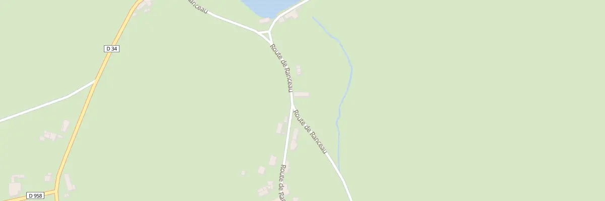 Plan du 31 Ranceau à Saint-Saulge