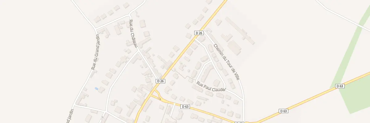 Plan du 10 Rue de Monceau à Couvron-et-Aumencourt