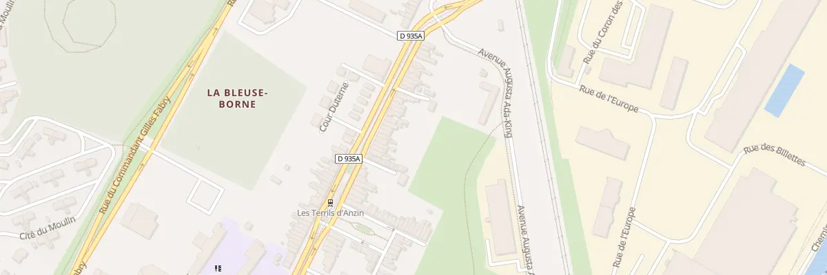 Plan du 127 Rue Jean Jaures à Anzin