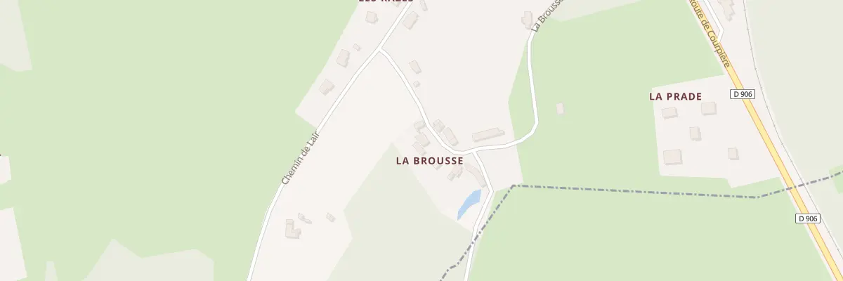 Plan du 13 La Brousse à Néronde-sur-Dore
