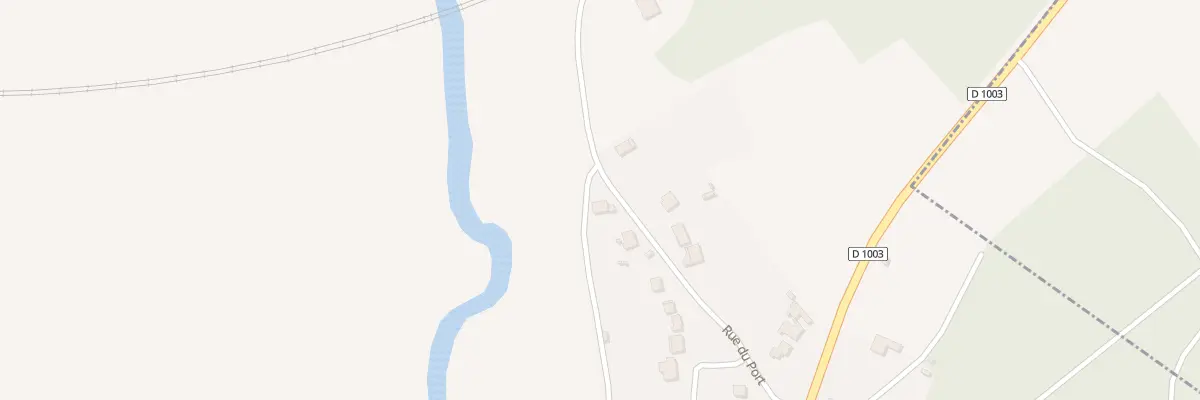 Plan du 1B Rue du Port à Mézy-Moulins