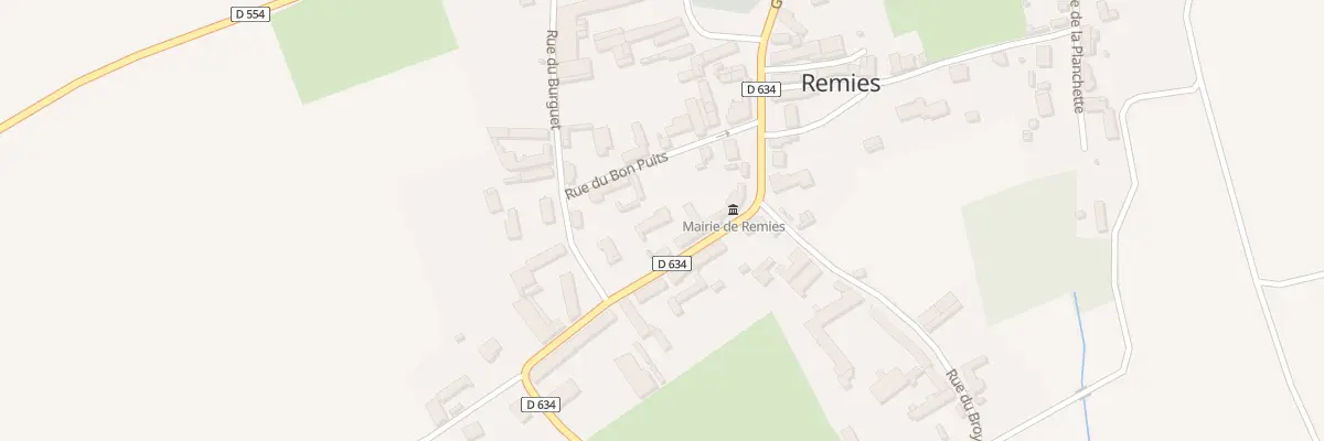 Plan du 10 Rue de Couvron à Remies