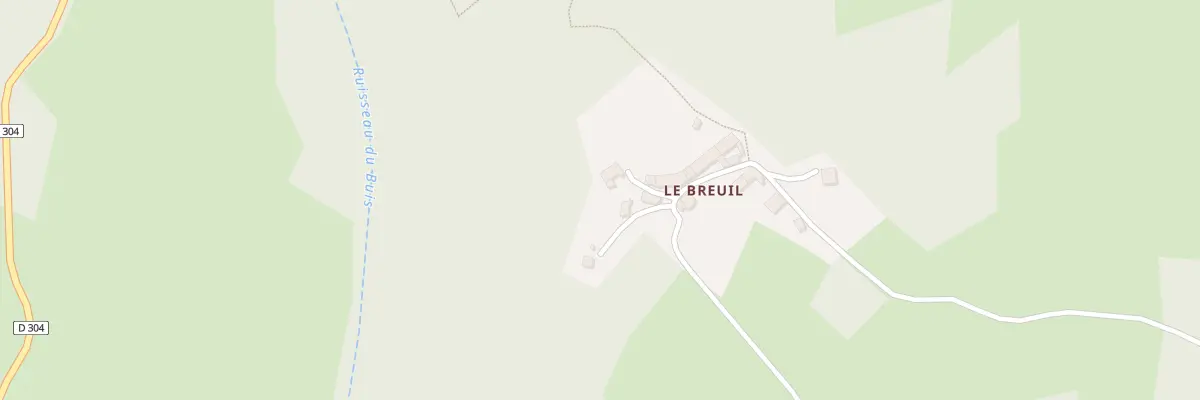 Plan du 5098 Le Breuil à Ceilloux