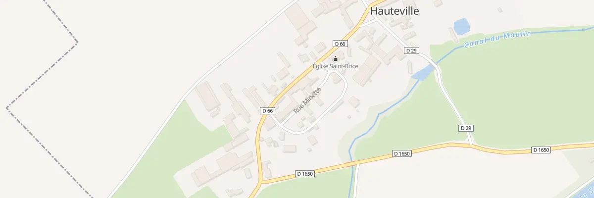 Plan du 6 Gr Grande Rue à Hauteville