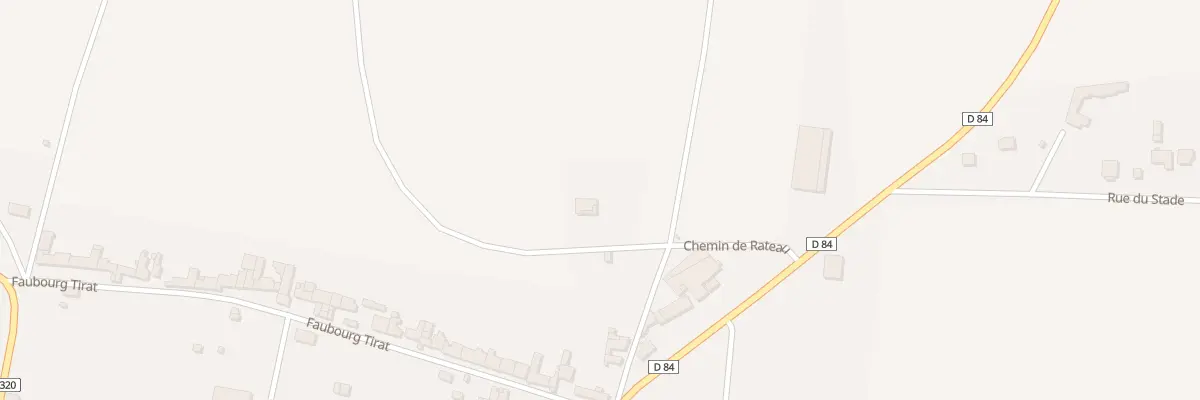 Plan du 5261 Rateau aux Sièges