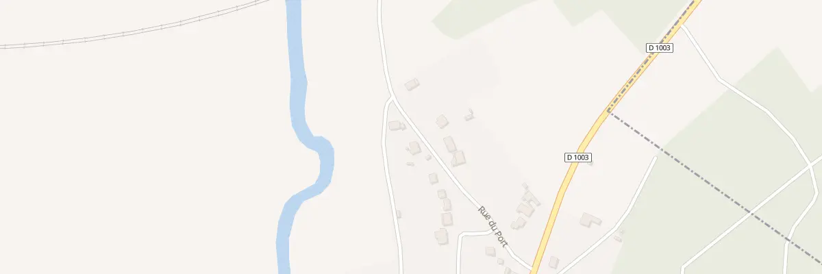 Plan du 1 Rue du Port à Mézy-Moulins